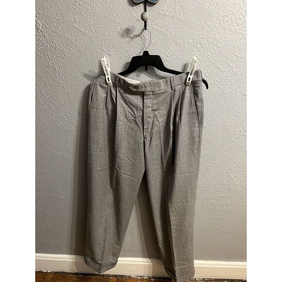 Ballin‎ Classic Men's Pants Wool Cashmere Blend Size 35×28  Gray - Picture 1 of 11